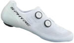 SHIMANO S-Phyre SH-RC903 kerékpáros cipő, fehér fehér|kék