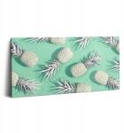 Wallfluent Fotó-Vászonkép Canvas A dolgozószobába Látványos Festett Ananász 100x50 cm (010030010010000074653)