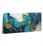 Wallfluent Fotó-Vászonkép Canvas Felakasztható Edzőterem Türkiz Absztrakt (010030010010000274709)