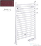Radeco ARIA A1-400/1 490x435 törölközőszárítós radiátor, JOWISZ 2 (metál bordó) színben (Radeco_ARIA_A1_400_1_JOWISZ2)