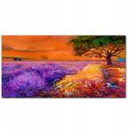 Coloray Fotó-vászonkép Virágok fa égbolt 100x50 (010030010010000017398)