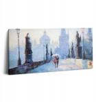 Wallfluent Fotó Vászonkép Szerelésre Kész Étkező Művészet Szerelmes pár 100x50 (010030010010000051768)