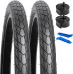  2 db-os YunSCM 26x2.0 kerékpár gumiabroncs szett 32 mm-es Av gumibelsővel MTB-hez