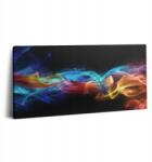 Wallfluent Vászonkép Canvas Vászon Nappali Grafika Absztrakt Színes Fényvonalak (010030010010000075083)