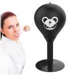  Asztali edzőcipő, íróasztalhoz simuló, szabadon álló, fekete (DYNWAVE-54084280)