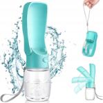 Uxxu Butelka na Wodę Karmę dla Psa 2w1 Bidon Turystyczny Miseczka Podróż (Uxxu5979497)