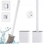 Przydasie. pl 2 db-os szilikon Wc kefe szett flexibilis nyéllel (#3678)