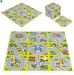 Homelux Nagy EVA habszivacs szőnyeg város 90.5x90.5 cm 21 db