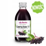 Berries Polska Bio fekete szirup (70% Bio gyümölcslé) ökológiai bodza szirup 250ml (Berries Polska)