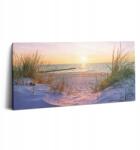 Wallfluent Vászonkép Lengyel Tengerpart a nap sugaraiban 100x50 cm (010030010010000074625)