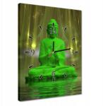 ZeSmakiem Órák 30x40 Zöld Buddha Buddhizmus (H10170M_Z1D_30x40cm AZ)