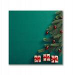 Tulup Canvas vászonkép 50x50 Ajándékok Karácsonyfa Tél (ock-50x50-305353177)