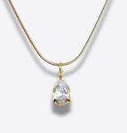  Nyaklánc medál cirkónia könnycsepp arany ajándék sebészeti vipera csepp