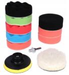  Polírozó korong szett 80mm 11db (35898)