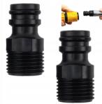  Csavar Csatlakozó Adapter Zuhany Csaptelep Redukció Kerti Tömlő Slag (ŚRUBA PRZYŁĄCZE ADAPTER DO KRANU PRYSZNICA)