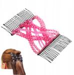  Gumiszalaggal nyújtható fém hajfésű (0028-47)