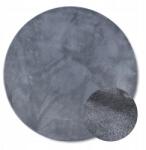 Villeroy&Boch Kerek plüss szőnyeg nappaliba 200cm, puha grafit sörték (106162)