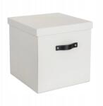 Bigso Irodai doboz Bigso Box Logan fedéllel szürke 31, 5 x 31 tároláshoz (DEQ22BIG32931-180248)