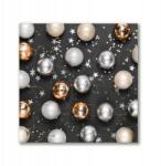 Tulup Canvas vászonkép 50x50 fali gömbök Karácsonyi díszek (ock-50x50-300911856)