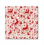 Tulup Vászonkép 50x50 Karácsony Rénszarvas Dekoráció Tél (ock-50x50-223684499)