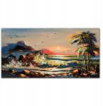 Coloray Vászonkép Tengerpart naplemente 100x50 cm (010030010010000017044)