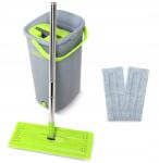 Another-Label EasyGleam felmosó és vödör szett. Lapos mikroszálas felmosó acél fogantyúval (5060709120008)