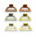  Hajcsatok állkapcsok színes- közepes 6 db (9377 SA)