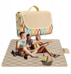  Piknik Takaró Strand Kemping Szőnyeg Vízálló Nagy Szigeteléssel XXL 200x200 (Koc Plażowy Wodoodporny Poręczna Mata 200x200)