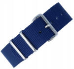 Diloy Nato karóra szíj 18mm Sötétkék (387.18.05)