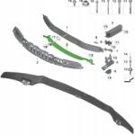 KAMEX Bmw 3 F30 F31 M Csomag 51118054188 Erősítés Első Gerenda Alsó Öv