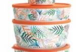 Tupperware Eredeti Tropic Illumina tálak 4, 3l 2, 5l Új (12690)