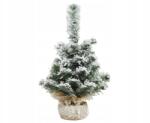 Kaemingk Kis beltéri karácsonyfa havas fedéllel 35cm (sztuczna choinka)