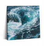 Wallfluent Vászonkép Canvas Edzőterem Stílusos Ajándék Forgó Habzó Hullámok (010030010270000075295)