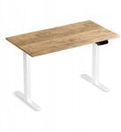 LVNSYSTEM Elektromos íróasztal Control Pro 120/67 LVNSystem fehér tölgy craft két motor (LV1361)