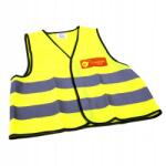  Classic World Edu Építőipari Kerékpáros Figyelmeztető Fényvisszaverő Mellény (CW53566)