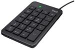 Trust Numerikus billentyűzet, USB, TRUST "Xalas", fekete (22221) - nyomtassingyen