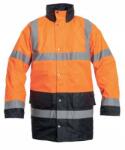 CERVA Melegítő Téli Fényvisszaverő Munkakabát Sefton fényvisszaverő csíkokkal narancssárga L * (0301007390003)