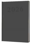 SAKOTA Határidőnapló 2026 napi A/5 fehér lapokkal, fekete borító