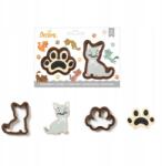 Decora Süteménylyukasztók Macska És Mancs 2 db mézeskalács forma Decora (0255210)