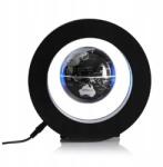  Lebegő földgömb Led háttérvilágítással, fekete