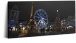 Wallfluent Vászonkép Nappaliba Vállra Karácsonyi vásár Ostravában (010030010010000075872)
