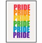 Lmbt poszter Falikép Pride Duma A3