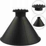 MoorisAUTO Jég- És Hókaparó Kúpos Tölcsér 2in1 szélvédőKAPARÓ fekete