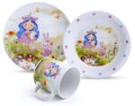  Gyerek étkezőgarnitúra Princess (mély és sekély tányér bögre) (2490)