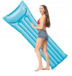  Felfújható Kerti Matrac Úszáshoz 183 x 69 cm Kék (DMUCHANY MATERAC KĄPIELOWY NIEBIESKI LEŻAK)