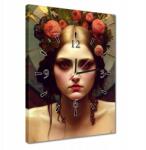 ZeSmakiem Órák 30x40 Lány virágokkal (H10123Z_Z1D_30x40cm AZ)