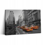 Wallfluent Fotó Fotótapéta Látványos Nappali Taxi Mozgalom Manhattanben (010030010150000003300)