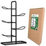 FBSYS Fém Labdatartó Állvány 5 db-os, fekete, FBSYS, 86cm magas (5905965237209)