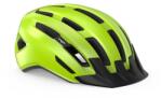 MET Downtown Kerékpáros Sisak Fényes Fluo Sárga
