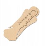 Loveart Angyalka Angyalkák 3az1ben rétegelt lemez dekoráció Loveart 26cm Decoupage dekoráció (LOV-Sklejka)